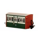 Festiniog Railway (Ex FR) FR 'Bug Box' Third Class Coach 3, FR Green & White Livery