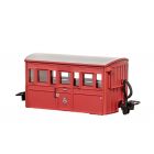 Festiniog Railway (Ex FR) FR 'Bug Box' Third Class Coach 3, FR Red Livery