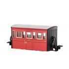 Festiniog Railway (Ex FR) FR 'Bug Box' Third Class Coach 5, FR Red Livery