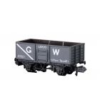 GWR (Ex BR) 16T Steel Mineral Wagon, Top Flap Doors 23301, GWR Grey (large GW) Livery 'Loco'