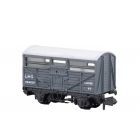 LMS 12T Cattle Wagon 294528, LMS Grey Livery