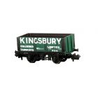 Private Owner 7 Plank Wagon, End Door 700,  'Kingsbury Collieries Limited', Green Livery Livery