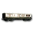 LMS (Ex LNWR) Arc Roof Corridor Brake Coach