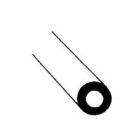 Butyrate Coated Wire TB-2 O.D:1.6mm (Pack of 12)