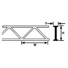 Open Web Truss OWTS-8 H:6.4mm W:9.5mm T:3.2mm Length:150mm (Pack of 2)