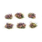 Grass Tufts, Self Adhesive, 4mm, Flowers