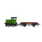 Private Owner Ruston & Hornsby 48DS 0-4-0, No. 1, 'Qwag' 'GCR', Green Livery, DCC Ready