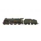BR (Ex SR) Lord Nelson Class 4-6-0, 30852, 'Sir Walter Raleigh' BR Lined Green (Early Emblem) Livery, DCC Ready