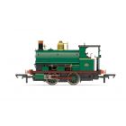 Private Owner W4 Peckett Saddle Tank 0-4-0ST, 490, Crawshay Brothers, Green Livery, DCC Ready