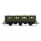 SR Six Wheel First 7514, SR Lined Maunsell Olive Green Livery