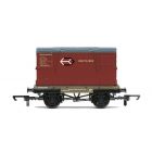 BR Conflat Wagon B503994, BR Bauxite Livery with Crimson 'British Railways 'Door to Door'', BD66288, Container, Includes Wagon Load