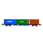 Touax, KFA Container Wagon with 3 x 20' Containers - Era 11