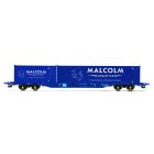 Malcolm Rail, KFA Container Wagon with 1 x 20' & 1 x 40' Containers - Era 11