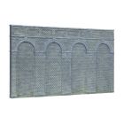 High Level Arched Retaining Walls, Engineers Blue Brick