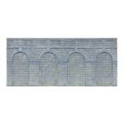Mid Level Arched Retaining Walls, Engineers Blue Brick