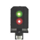 Sensor Signal, 2 Aspect Home Signal, Red, Green, Standard, Square Head