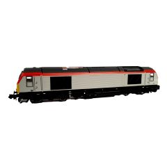 Dapol N Scale, 2D-010-013 Transport for Wales Class 67 Bo-Bo, 67025, Transport for Wales Livery, DCC Ready small image