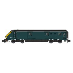 Dapol N Scale, 2D-017-003 Chiltern Railways Mk3 DVT Driving Van Trailer 82115, Chiltern Railways BR Blue Livery, Dummy Unit - Not Motorised, DCC Ready small image