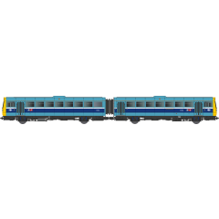 Dapol N Scale, 2D-142-007 BR Class 142 2 Car DMU 142058, BR Provincial Livery, DCC Ready small image