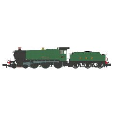 Dapol N Scale, 2S-001-006  GWR 7800 'Manor' Class 4-6-0, 7814, 'Fringford Manor' GWR Green (GWR) Livery, DCC Ready small image