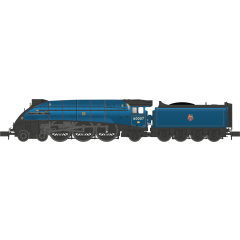 Dapol N Scale, 2S-008-017D BR (Ex LNER) A4 Class 4-6-2, 60007, 'Sir Nigel Gresley' BR Lined Express Blue (Early Emblem) Livery, DCC Fitted small image