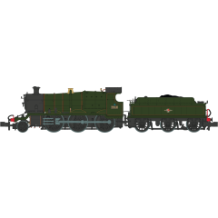 Dapol N Scale, 2S-043-006 BR (Ex GWR) 43XX 'Mogul' Class 2-6-0, 7310, BR Green (Late Crest) Livery, DCC Ready small image