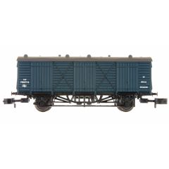 Dapol N Scale, 2F-014-012 BR (Ex GWR) Fruit D Van W3461W, BR Blue Livery with Dark Grey Roof small image