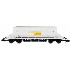 Dapol N Scale, 2F-026-012 Freightliner HIA Limestone Hopper 369043, Freightliner Heavy Haul White Livery small image