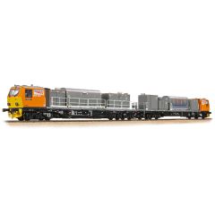 Bachmann Branchline OO Scale, 31-579 Network Rail Windhoff MPV 2 Car MPV 98964 (DR98914 & DR98964), Network Rail Orange Livery, DCC Ready small image