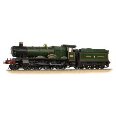 Bachmann Branchline OO Scale, 32-004A GWR 49XX 'Hall' Class 4-6-0, 5900, 'Hinderton Hall' GWR Lined Green (GW Crest) Livery, DCC Ready small image