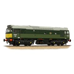 Bachmann Branchline OO Scale, 32-341SFX BR Class 25/2 Bo-Bo, D5282, BR Two-Tone Green (Small Yellow Panels) Livery, DCC Sound Deluxe small image