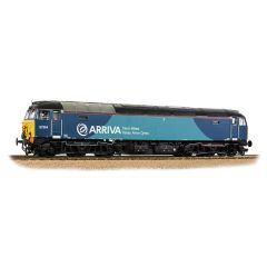 Bachmann Branchline OO Scale, 32-755A Arriva Trains Wales Class 57/3 Co-Co, 57314, Arriva Trains Wales (Revised) Livery, DCC Ready small image