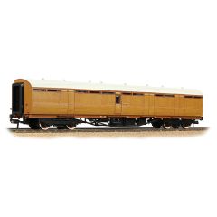 Bachmann Branchline OO Scale, 34-360 LNER Thompson Full Brake E17E, LNER Teak Effect Livery small image