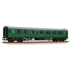 Bachmann Branchline OO Scale, 34-750 SR Bulleid 63' Composite Corridor 10" Vents 5771, Set 790, SR Malachite Green Livery small image