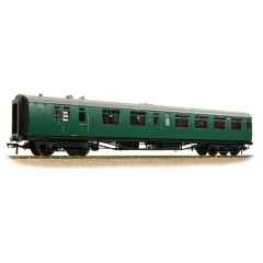 Bachmann Branchline OO Scale, 34-760A BR (Ex SR) Bulleid 63' Brake Composite Corridor 10" Vents S6736, BR (Ex-SR) Malachite Green Livery small image