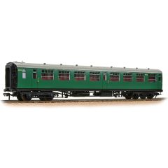 Bachmann Branchline OO Scale, 34-775 BR (Ex SR) Bulleid 63' Third Corridor 10" Vents S1935, BR (Ex-SR) Malachite Green Livery 'Loose Coach' small image