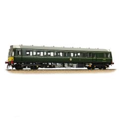 Bachmann Branchline OO Scale, 35-528 BR Class 121 Single Car DMU W55028, BR Green (Small Yellow Panels) Livery, DCC Ready small image