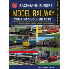 Bachmann Branchline|Bachmann Narrow Gauge|Bachmann Narrow Gauge Scenecraft|Bachmann Scenecraft|Bachmann Thomas & Friends|Graham Farish|Graham Farish Scenecraft|ModelMaker OO Scale, 36-2025 Bachmann Euope Model Railway Combined Volume Catalogue 2025 small 