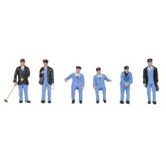 Bachmann Scenecraft OO Scale, 36-407 Train Crew (1950s) small image