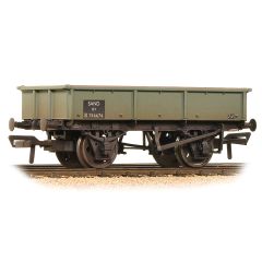 Bachmann Branchline OO Scale, 37-353B BR 13T Steel Sand Tippler B746510, BR Grey (Early) Livery, Weathered small image