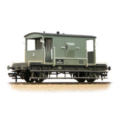 Bachmann Branchline OO Scale, 37-528F BR 20T Standard Brake Van B951105, BR Grey (Early) Livery, Weathered small image