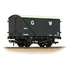 Bachmann Branchline OO Scale, 37-778E GWR 12T 'Mogo' Van 126359, GWR Grey (large GW) Livery small image