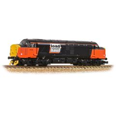 Graham Farish N Scale, 371-152 Loadhaul Class 37/5 Refurbished Co-Co, 37513, Loadhaul Livery, DCC Ready small image