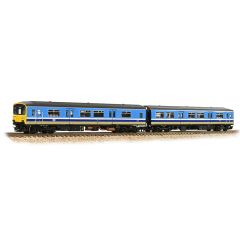 Graham Farish N Scale, 371-333 BR Class 150/1 2 Car DMU 150135 (52135 & 57135), BR Provincial (Original) Livery, DCC Ready small image