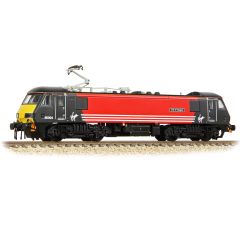 Graham Farish N Scale, 371-783 Virgin Trains Class 90/0 Bo-Bo, 90004, 'City of Glasgow' Virgin Trains (Original) Livery, DCC Ready small image