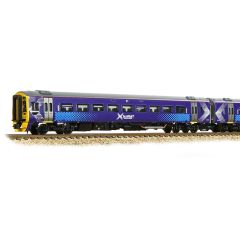 Graham Farish N Scale, 371-851A ScotRail Class 158 2 Car DMU 158729 (52729 & 57729), ScotRail Saltire Livery, DCC Ready small image