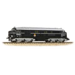 Graham Farish N Scale, 372-913SF BR (Ex LMS) 10001 Co-Co, 10001, BR Black (Early Emblem) Livery, DCC Sound small image