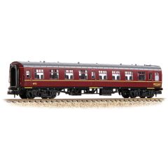 Graham Farish N Scale, 374-018 WCRC (Ex BR) Mk1 TSO Tourist Second Open 4973, WCRC Maroon Livery small image