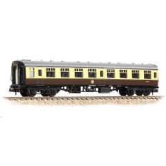 Graham Farish N Scale, 374-064D BR Mk1 SK Second Corridor W24164, BR (WR) Chocolate & Cream Livery small image