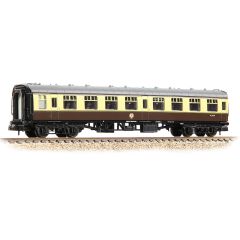 Graham Farish N Scale, 374-064E BR Mk1 SK Second Corridor W25196, BR (WR) Chocolate & Cream Livery small image